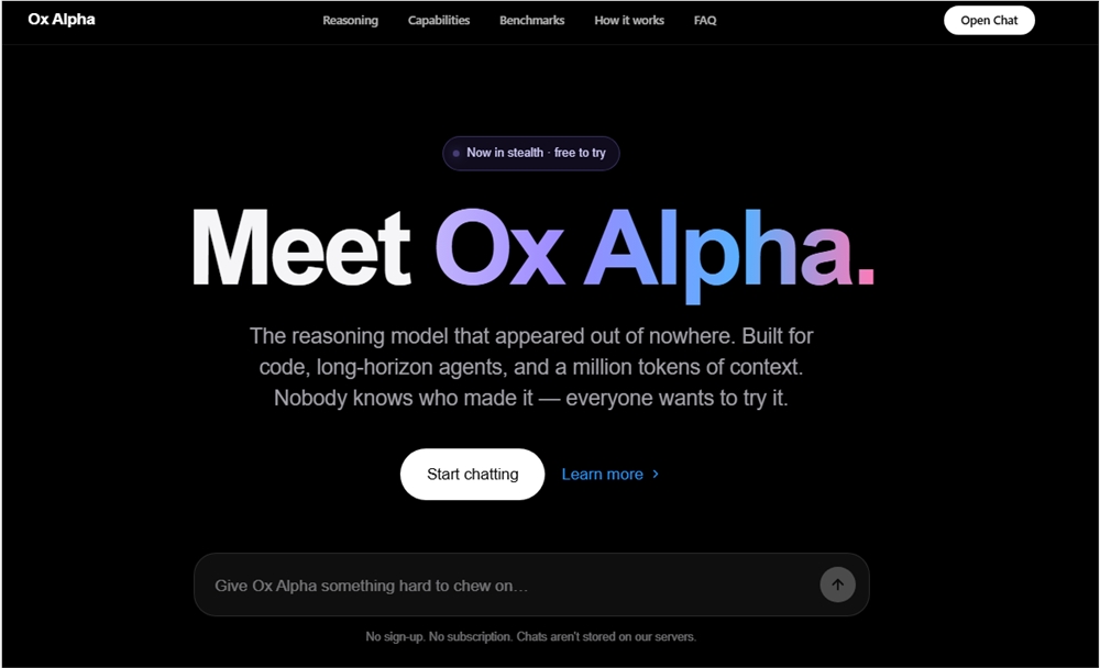 Anonymous Model Ox Alpha Tops OpenRouter, Surpassing 4 Trillion Tokens in Total Usage.