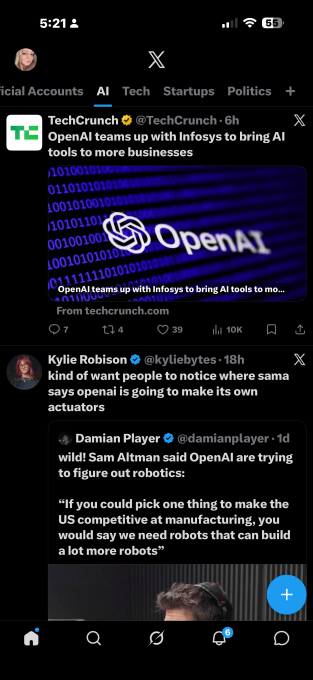 Hands on with X’s new AI-powered custom feeds