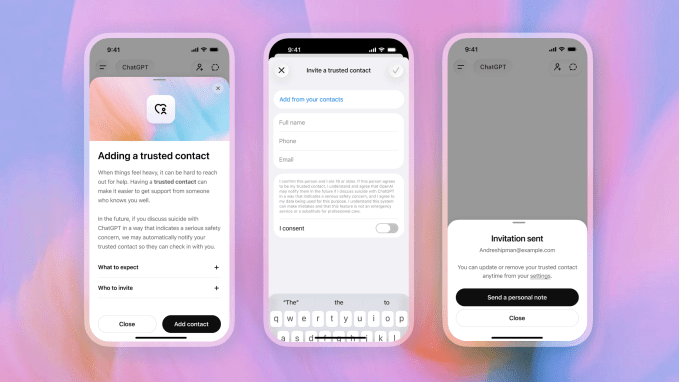 OpenAI introduces new ‘Trusted Contact’ safeguard for cases of possible self-harm