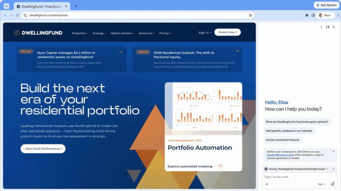 Google turns Chrome into an AI co-worker for the workplace